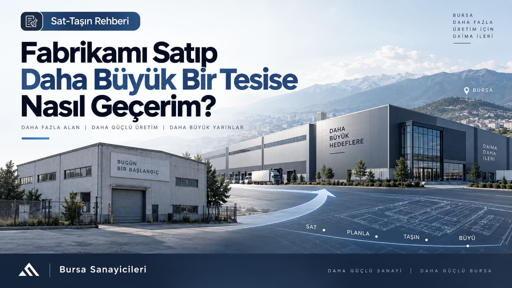 Fabrikamı Satıp Daha Büyük Bir Tesise Nasıl Geçerim?