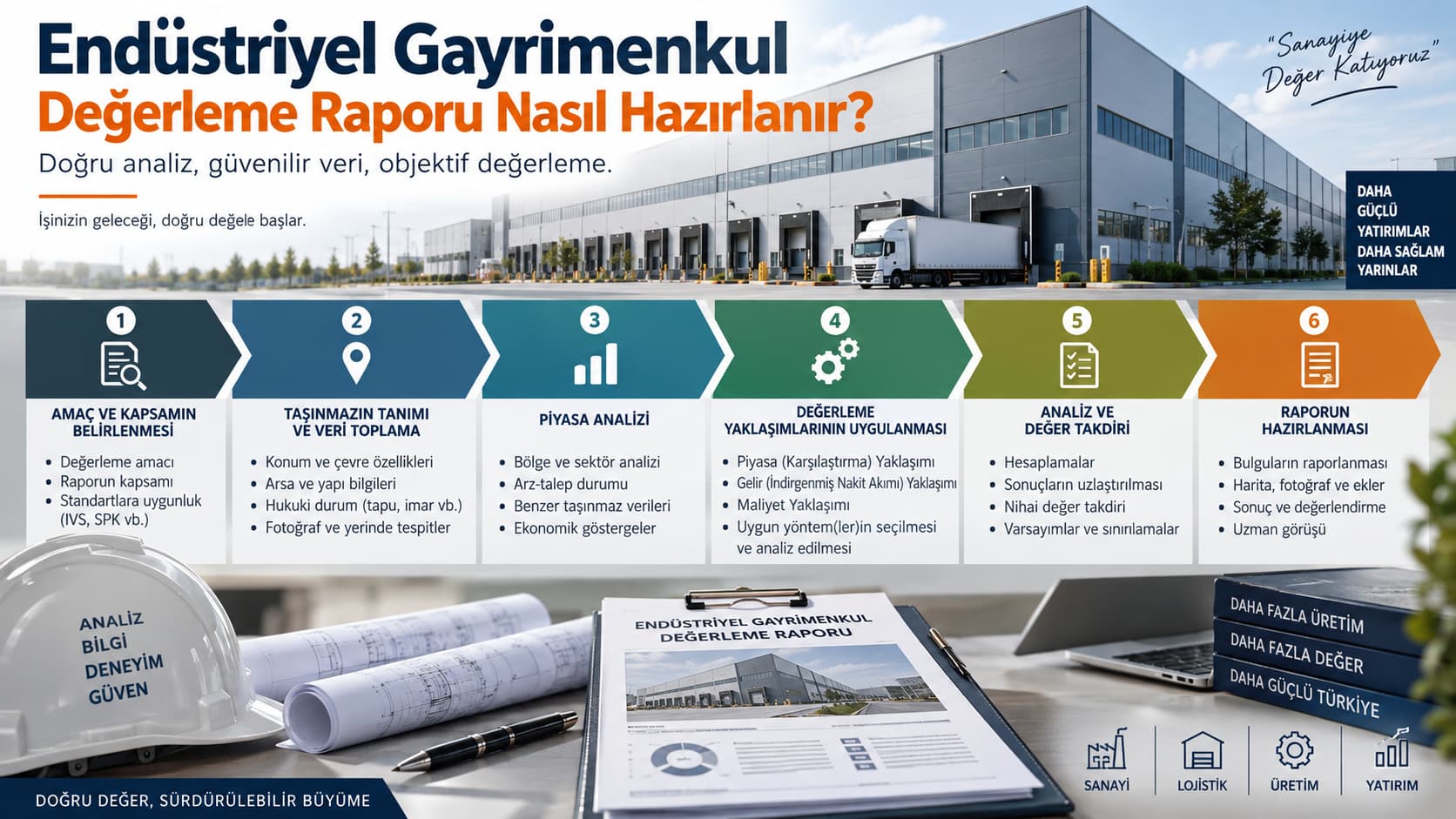 Endüstriyel Gayrimenkul Değerleme Raporu Nasıl Hazırlanır?