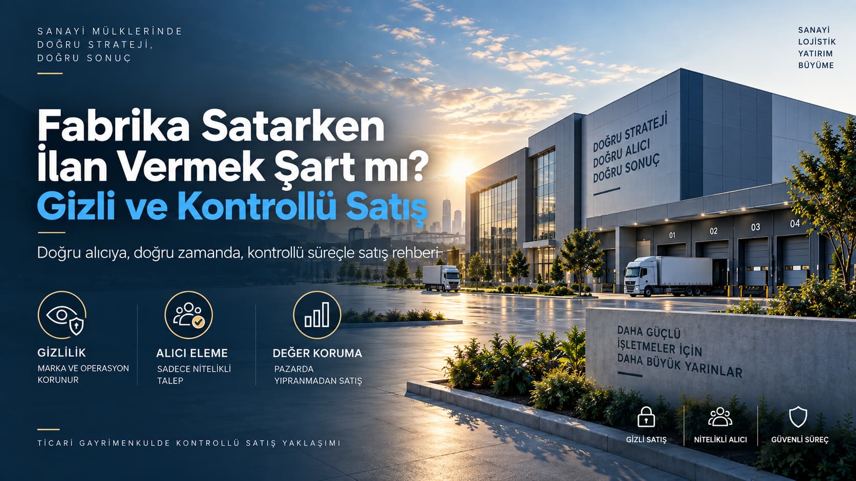 Fabrika Satarken İlan Vermek Şart mı? Gizli ve Kontrollü Satış Rehberi